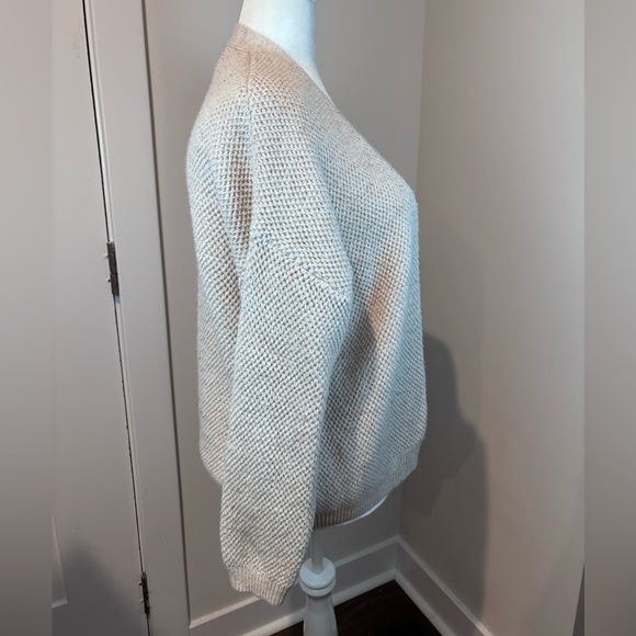 Universal Thread Beige Open Front Knit Cardigan Sweater XXL - Picture 7 of 11